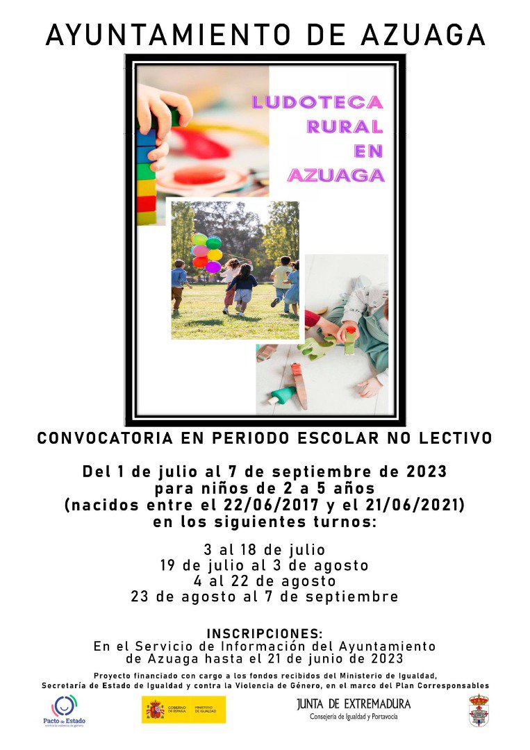 Ludoteca Rural en Azuaga 