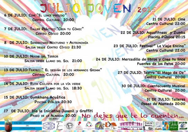 Julio Joven arranca un año más en Constantina