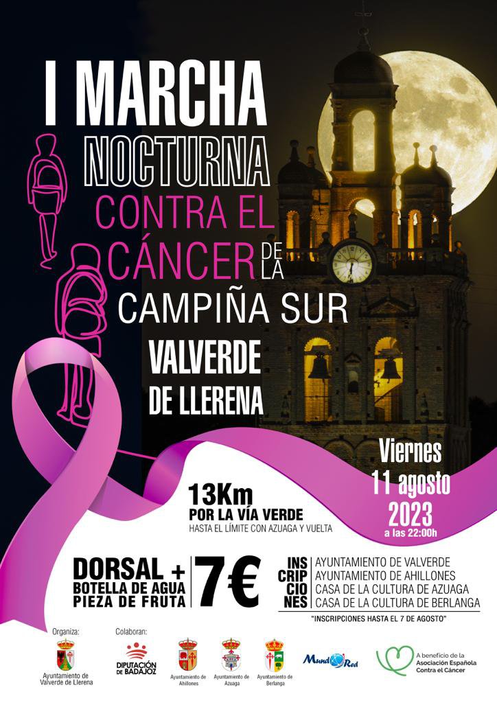 I Marcha Nocturna Contra el Cáncer de la Campiña Sur 