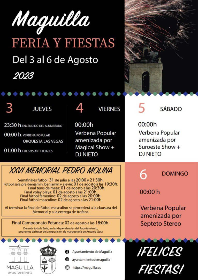 Feria y Fiestas de Maguilla 