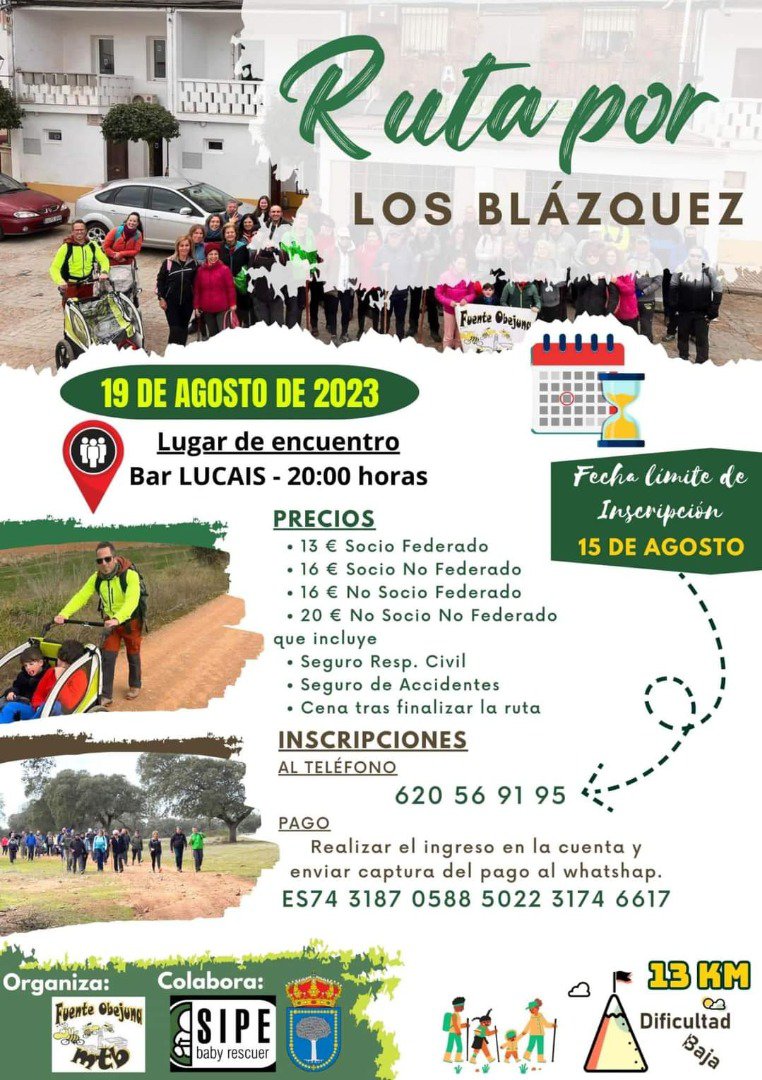 Ruta Nocturna por el término municipal de Los Blázquez 