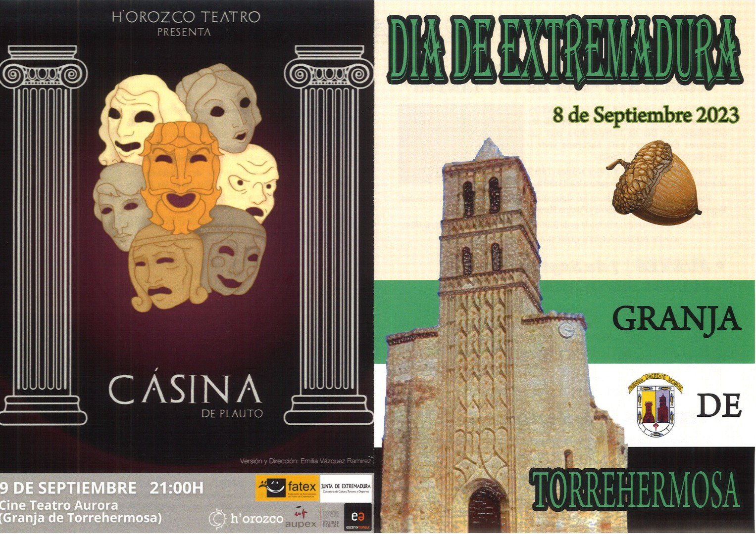 Programa Día de Extremadura en Granja de Torrehermosa 