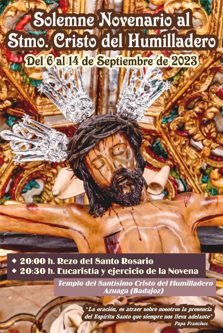 Solmenen Novenario al Stmo. Cristo del Humilladero de Azuaga 