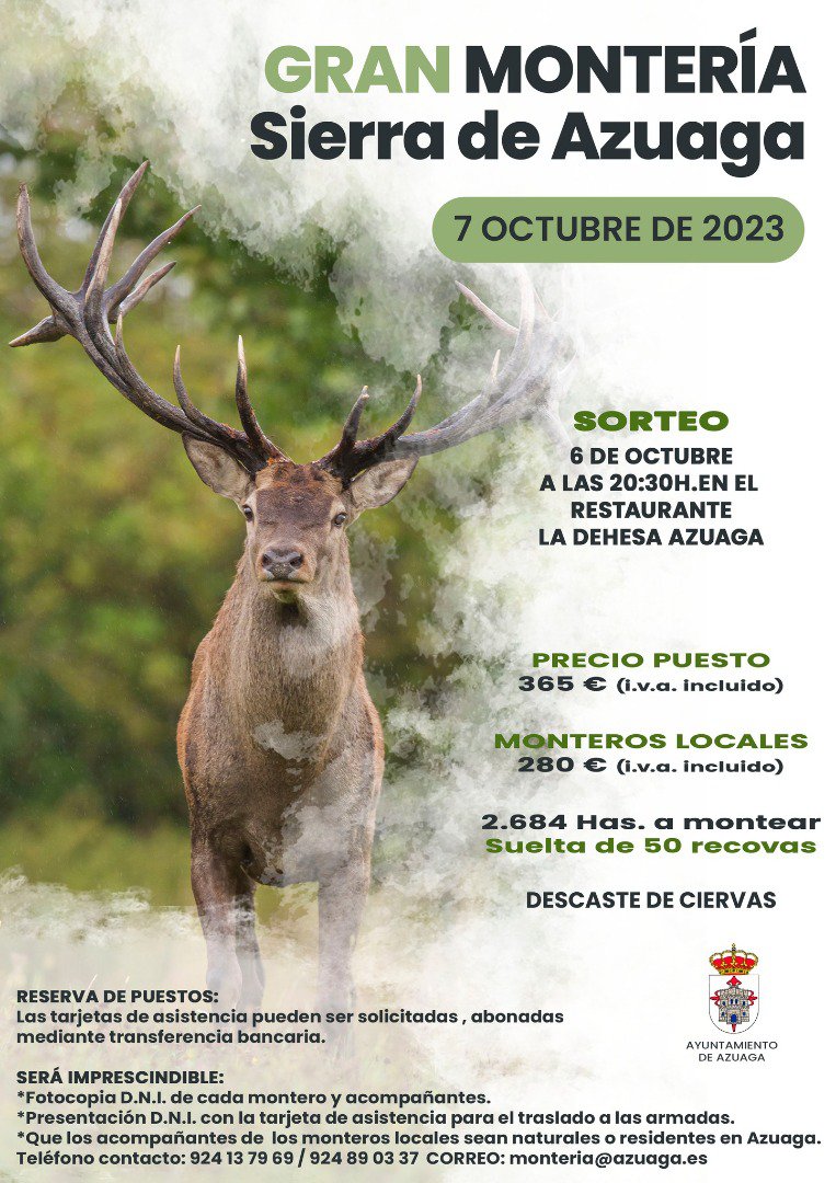 Gran Montería Sierra de Azuaga 2023 