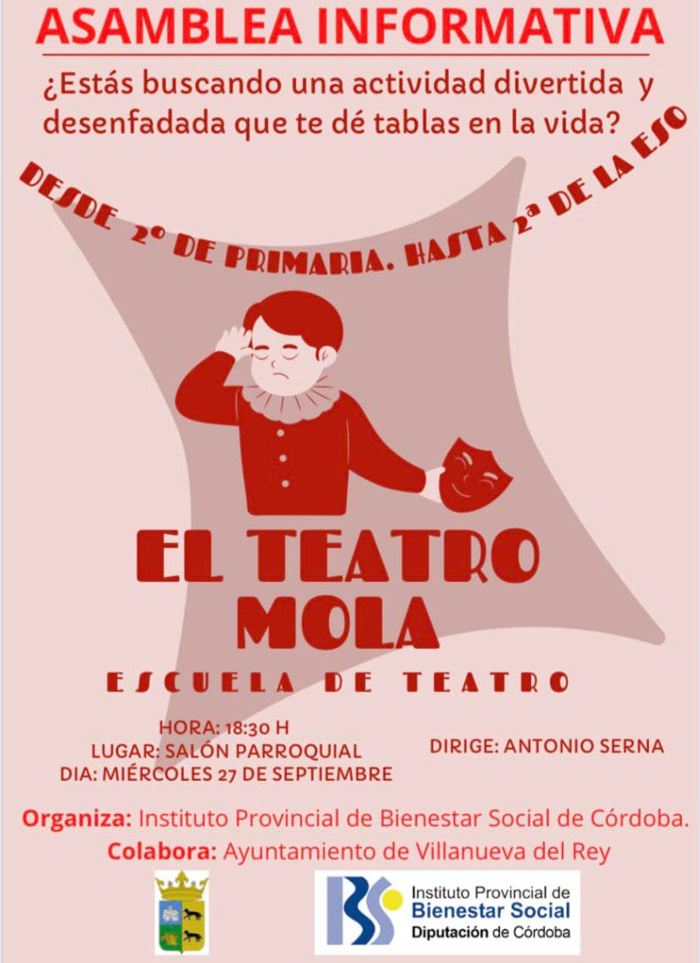 Escuela de Teatro en Villanueva del Rey 