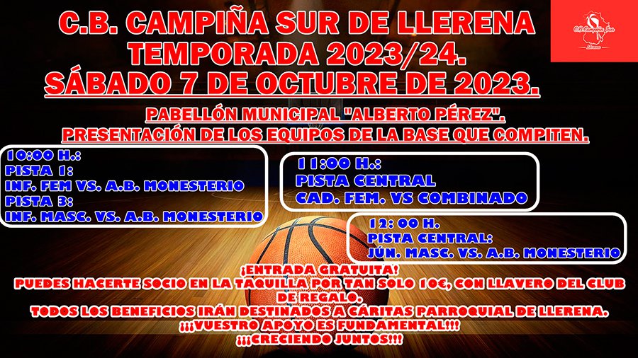 Presentación de los equipos de la Base 23/24 