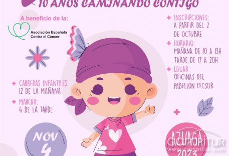 X Marcha Contra el Cáncer en Azuaga 