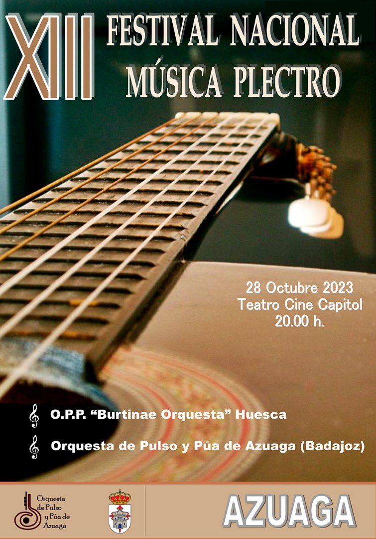 XIII Festival Nacional de Música Plectro en Azuaga 