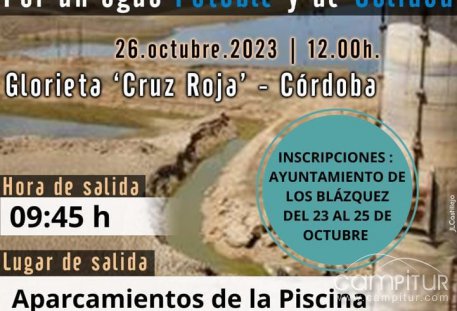 Manifestación por un agua potable y de calidad 