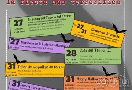 Celebración de Halloween en Llerena