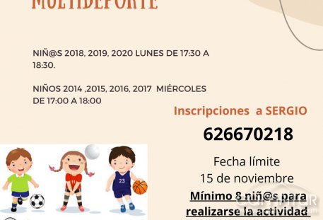 Actividades Multideportivas en Maguilla 