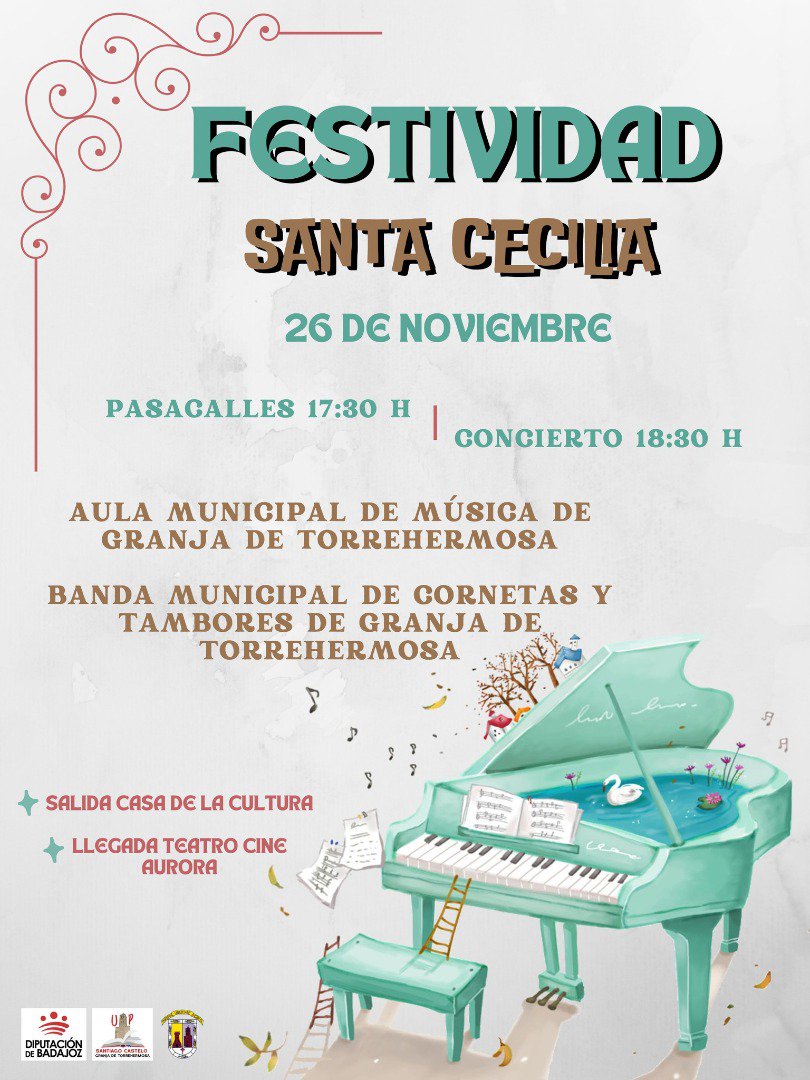 Santa Cecilia 2023 en Granja de Torrehermosa 