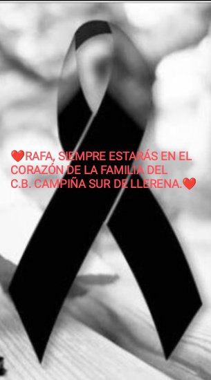 C.B. Campiña Sur de Llerena, jornada empañada por el fallecimiento de Rafael Tena 
