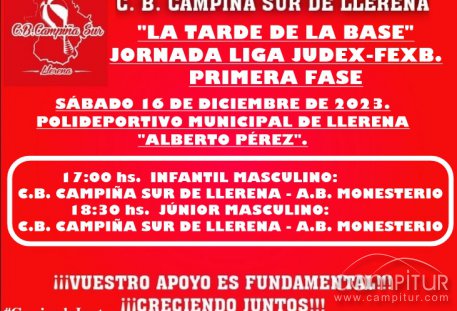 Agenda C.B. Campiña Sur de Llerena fin de semana 