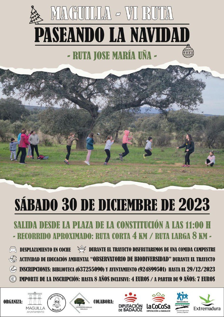 VI Ruta Paseando la Navidad en Maguilla 