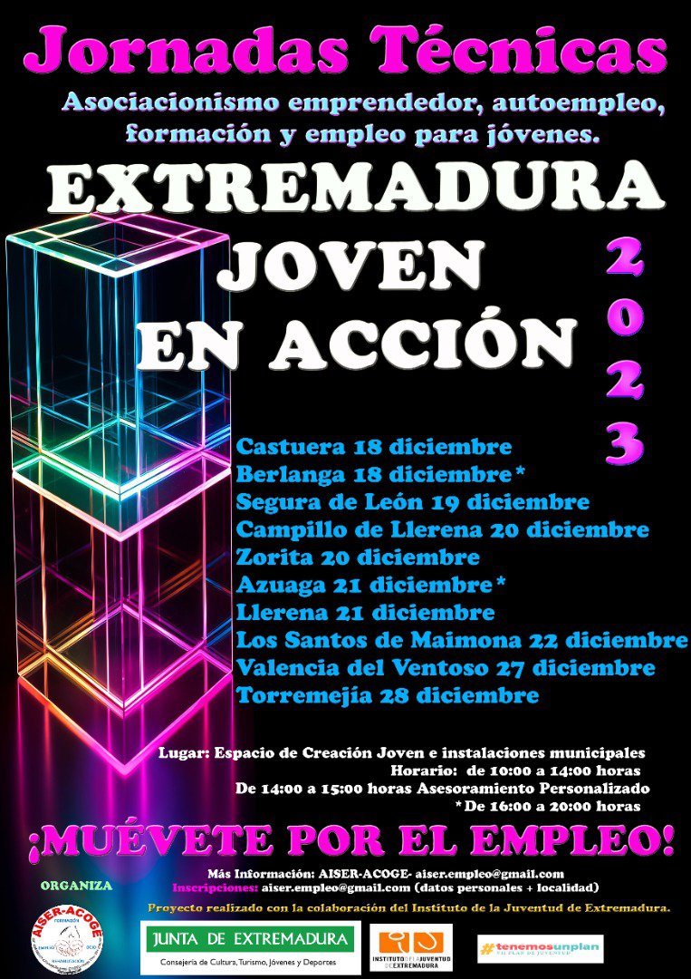 Jornadas Técnicas de Empleo para Jóvenes