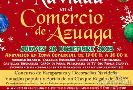 Es tiempo de Navidad en el Comercio de Azuaga 