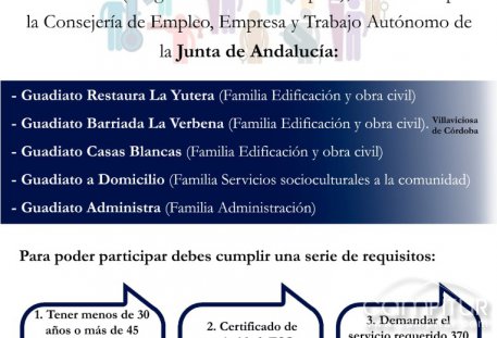 Programas de Empleo y Formación Valle del Guadiato 