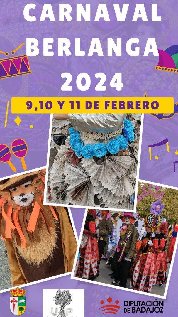 Carnaval 2024 en Berlanga 