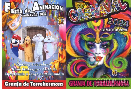 Programación Carnaval 2024 Granja de Torrehermosa 