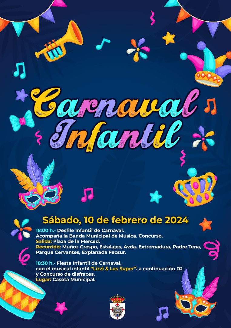 Carnaval Infantil 2024 en Azuaga 