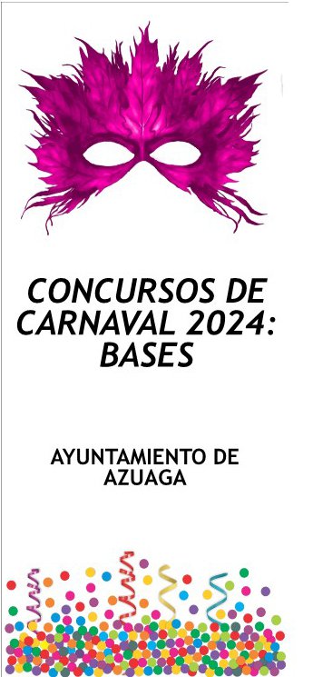 Desfile Infantil y Concurso Juvenil de Carnaval 2024 en Azuaga 