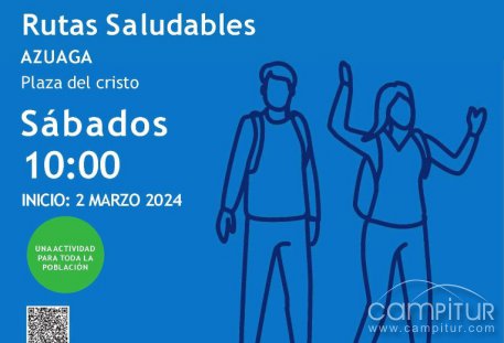 La Asociación Española Contra el Cáncer en Azuaga continúa con el proyecto Rutas saludables