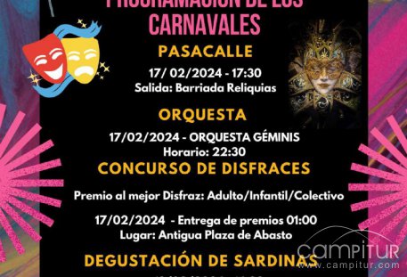 Carnaval 2024 en Puebla del Maestre 