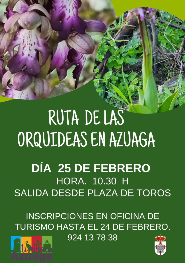 Rutas de las Orquídeas en Azuaga 