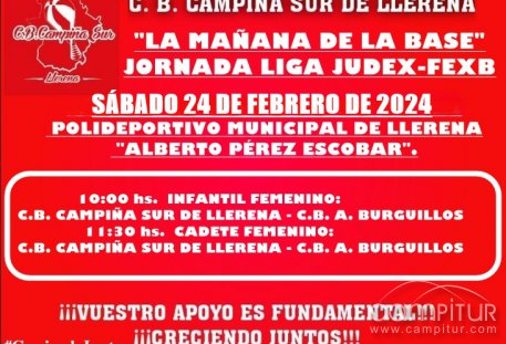 C.B. Campiña Sur de Llerena, agenda fin de semana 