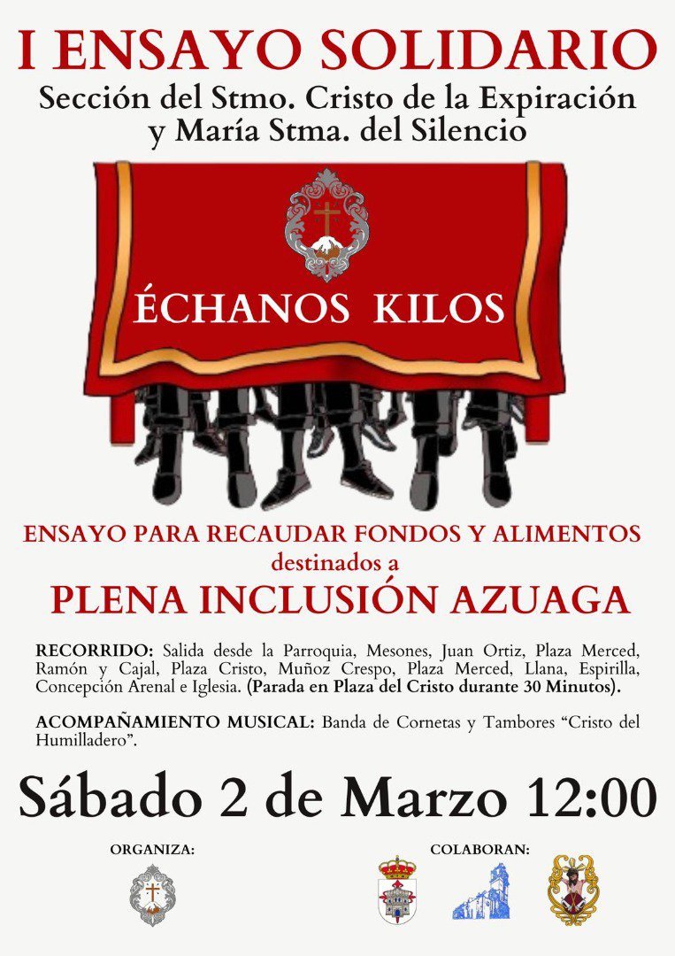 I Ensayo Solidario Sección del Stmo. Cristo de la Expiración y María Stma. Del Silencio 