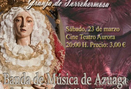 Pregón y Concierto de Semana Santa en Granja de Torrehermosa 