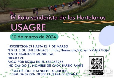 IV Ruta Senderista de los Hortelanos de Usagre 