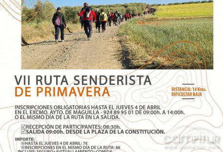 VII Ruta Senderista de Primavera 