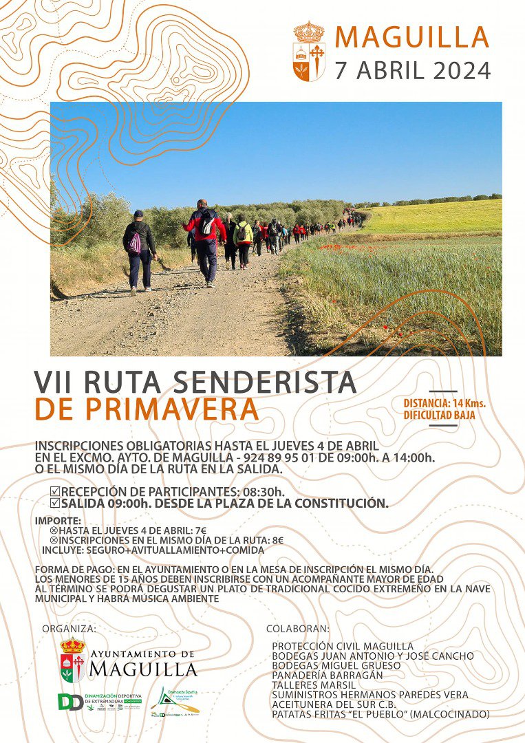 VII Ruta Senderista de Primavera 