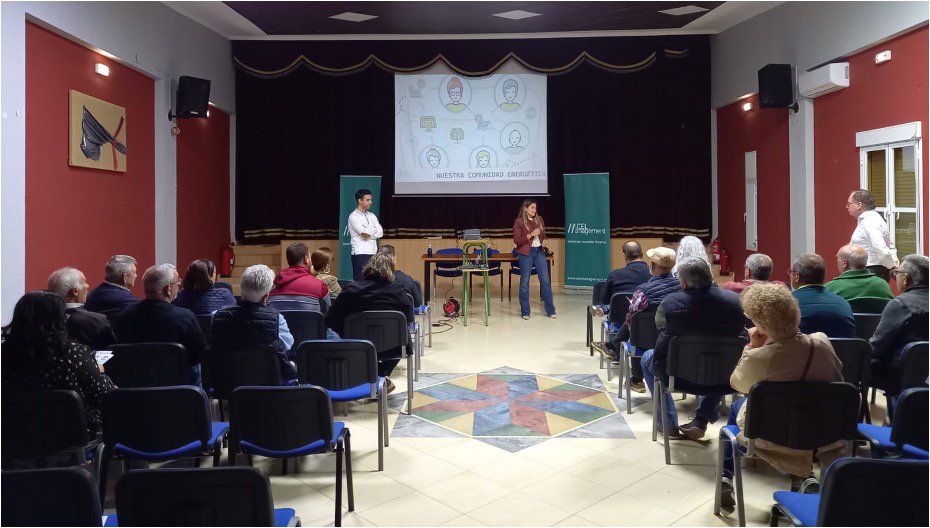 La presentación vecinal de la Comunidad Energética en La Granjuela tuvo gran acogida