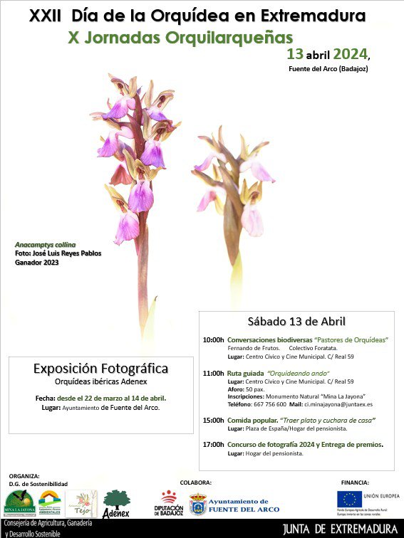 XXII Día de las Orquídeas en Extremadura 