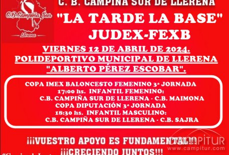 C.B. Campiña Sur de Llerena, agenda fin de semana 