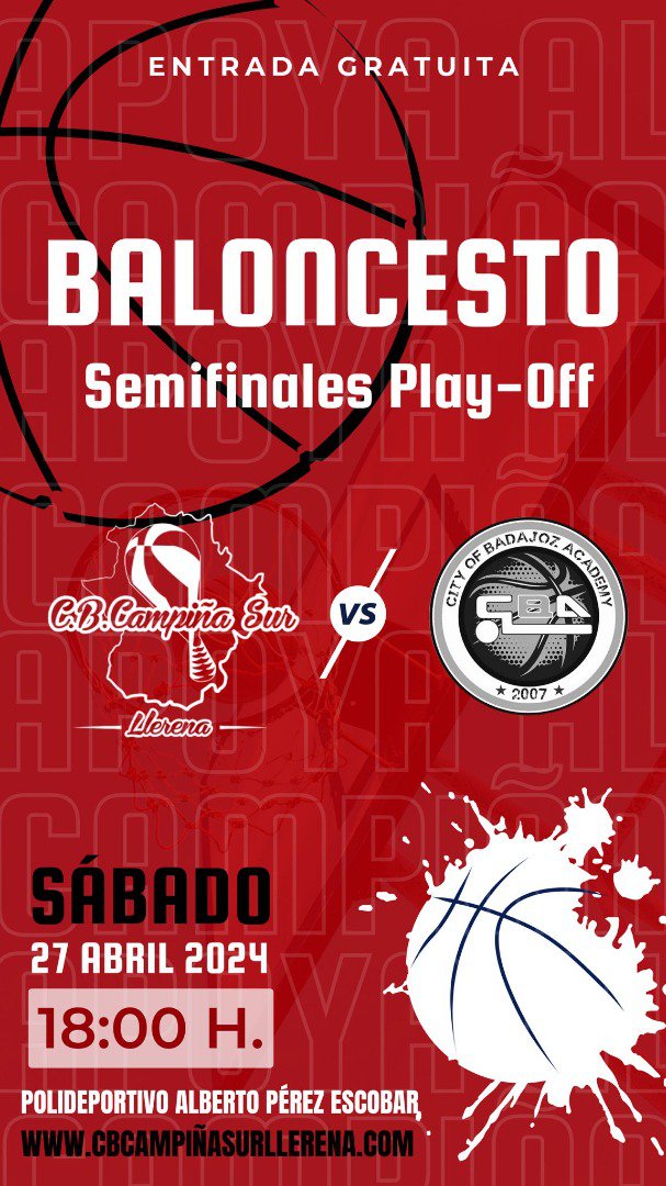 C.B. Campiña Sur de Llerena, Agenda fin de semana 