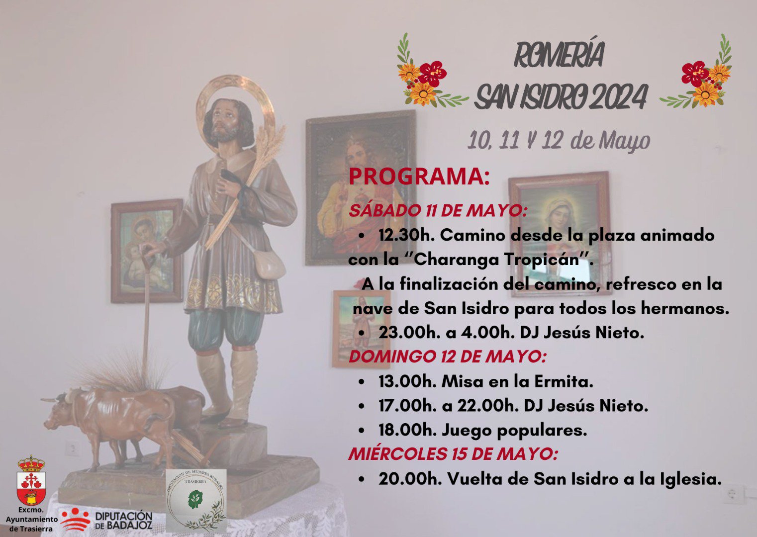 San Isidro 2024 en Trasierra 