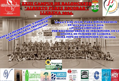 XXIII Campus de Baloncesto “Alberto Pérez Escobar” 