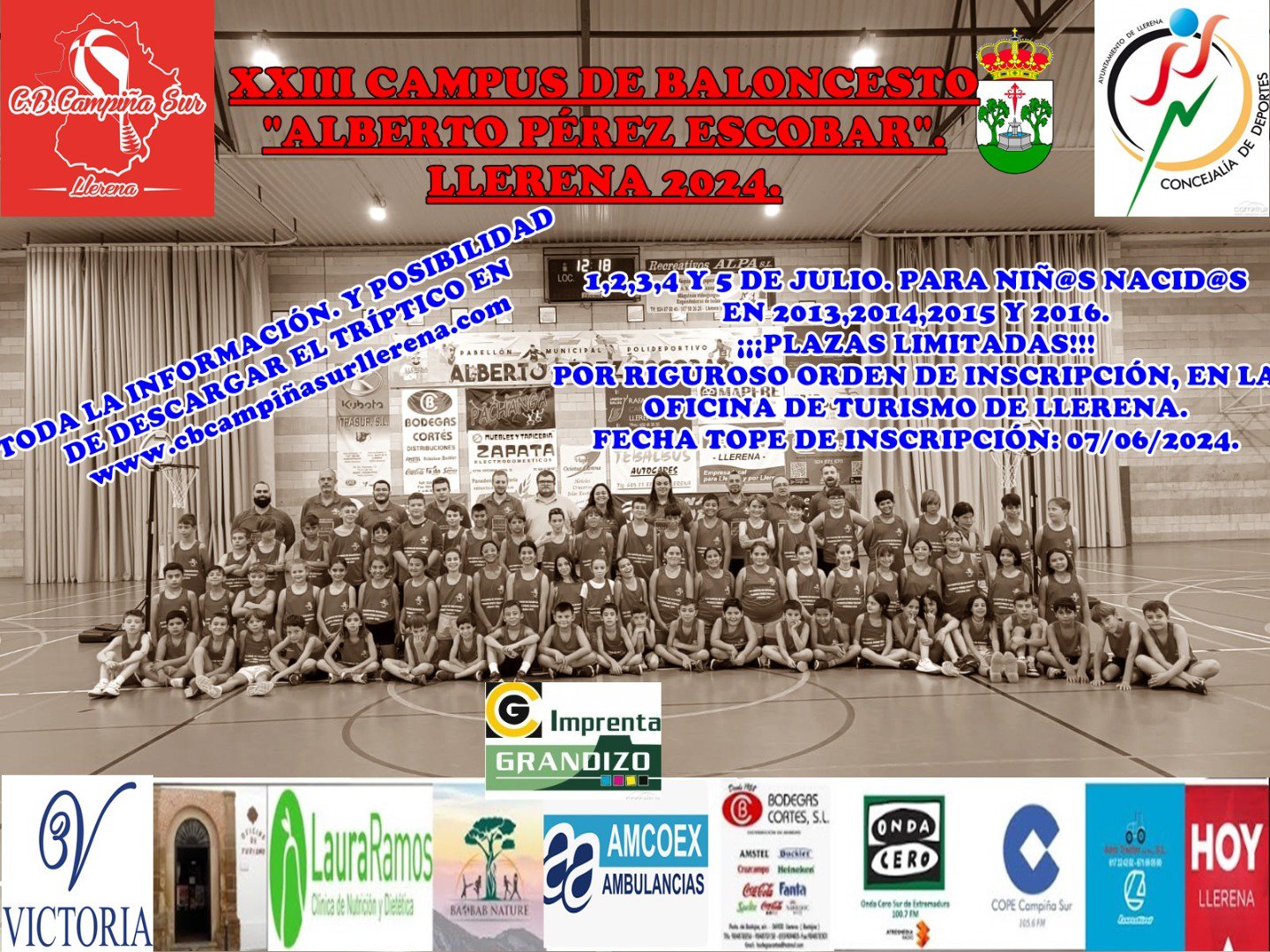 XXIII Campus de Baloncesto “Alberto Pérez Escobar” 