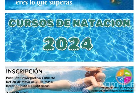 Cursos de Natación en la Piscina Municipal de Azuaga