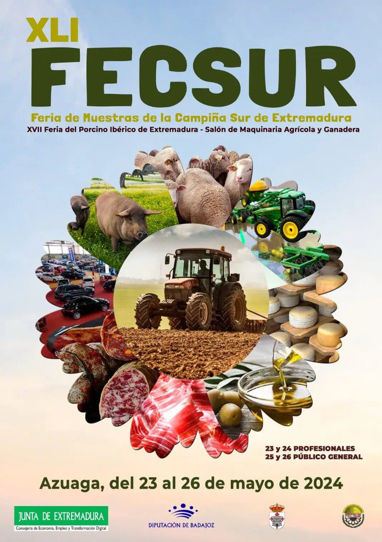 XLI Fecsur, XVII Feria del Porcino Ibérico en Extremadura, Salón de Maquinaria Agrícola y Ganadera 