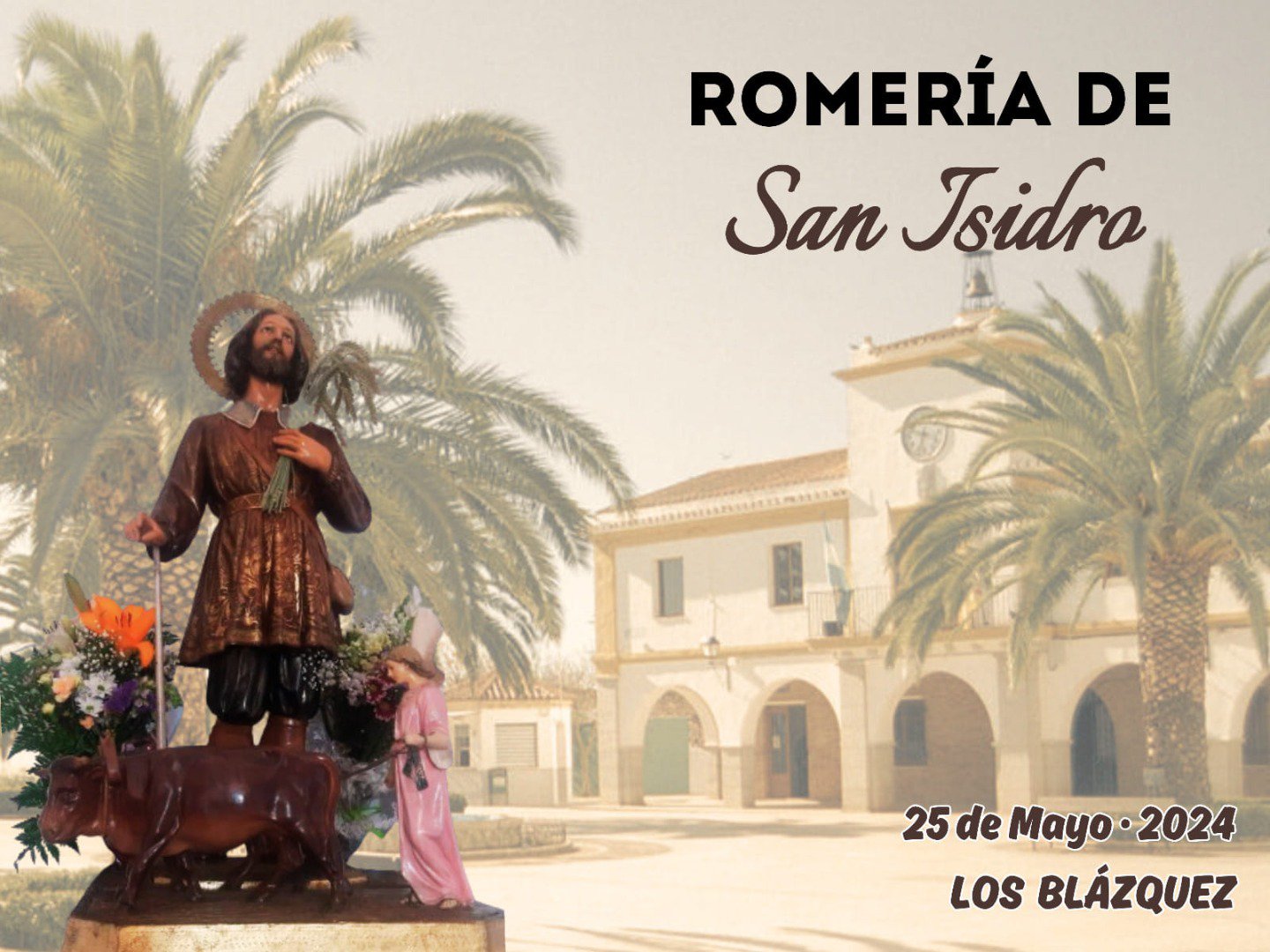 Romería de San Isidro en Los Blázquez