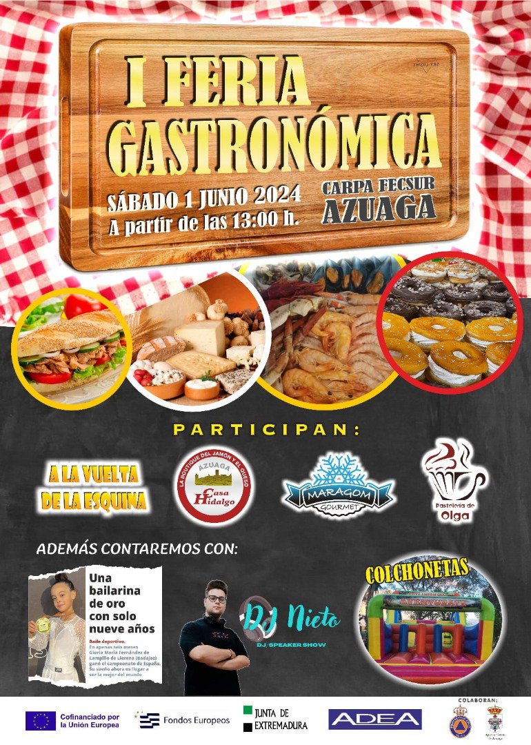 Primera Feria Gastronómica en Azuaga