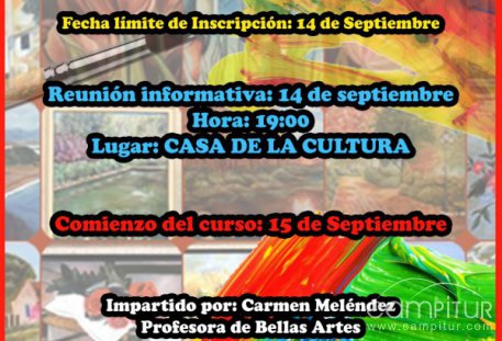 Curso de Pintura en Guadalcanal 