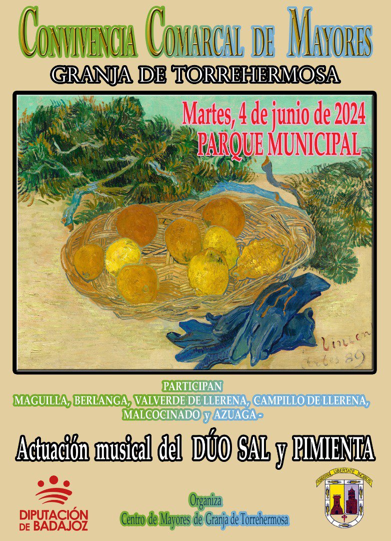 Convivencia Comarcal de Mayores en Granja de Torrehermosa