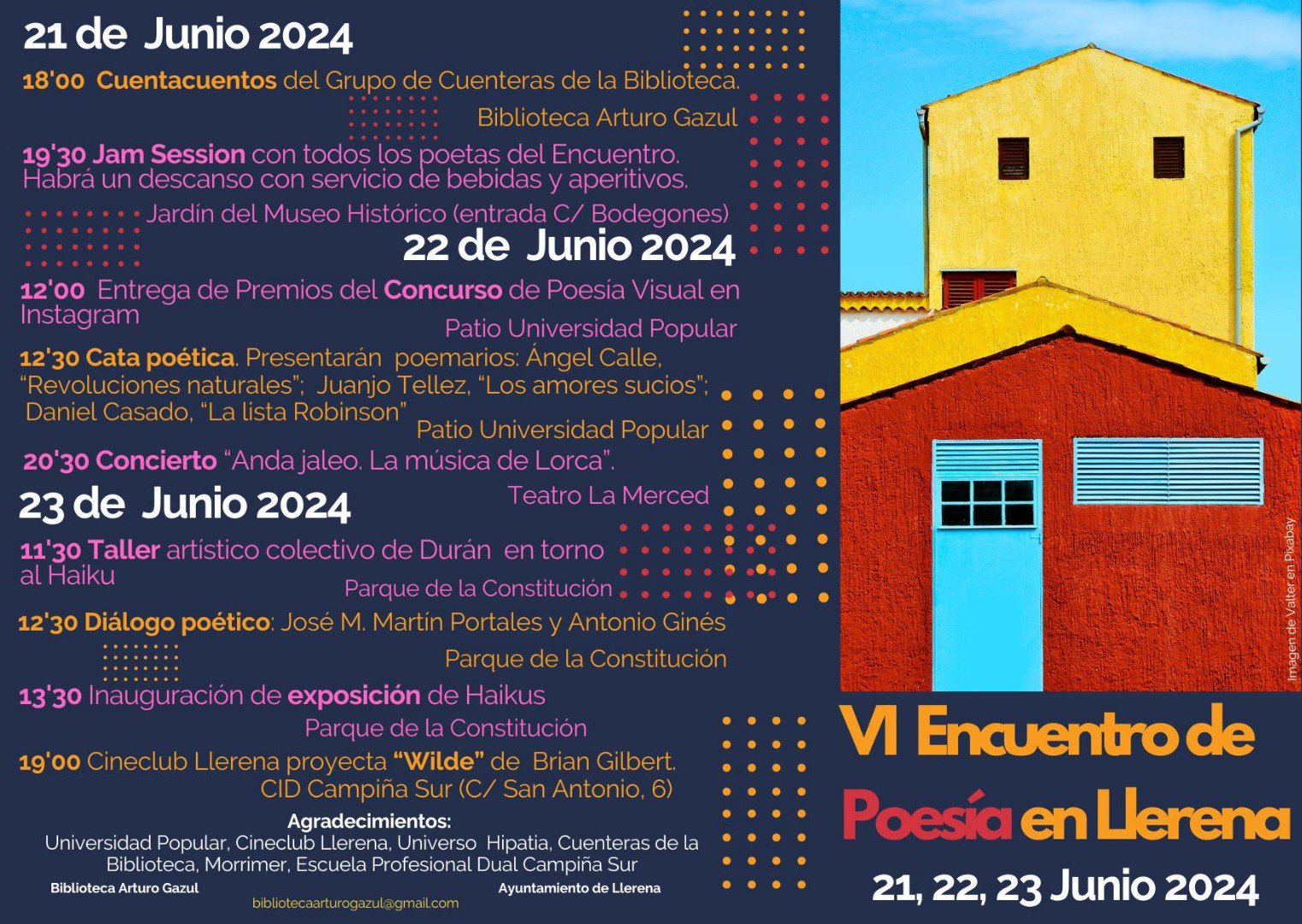 VI Encuentro de Poesía en Llerena presenta su clásica Jam Session