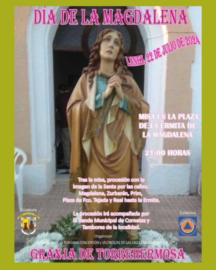 Celebración del Día de la Magdalena en Granja de Torrehermosa